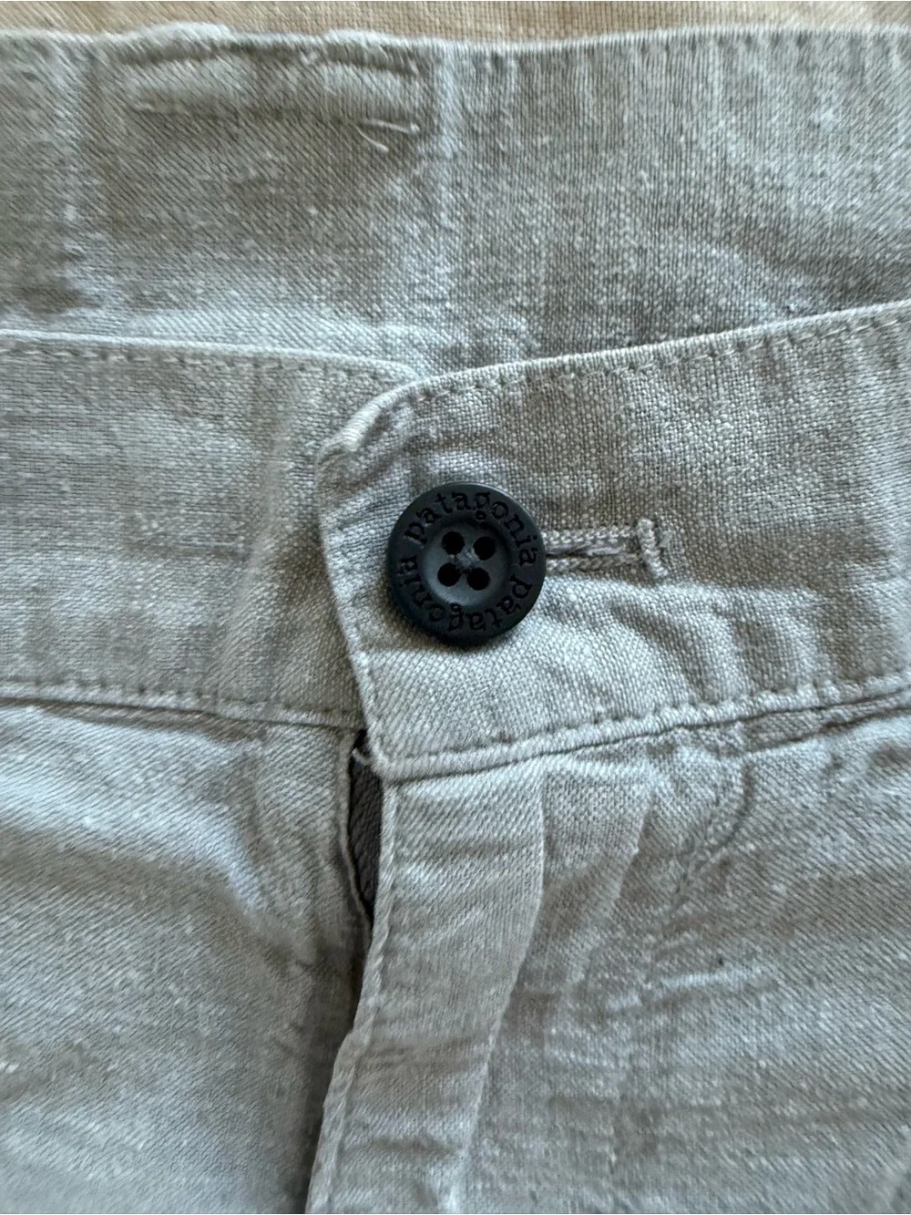 Patagonia Back Step Linen Cotton Lightweight Shorts Size 33